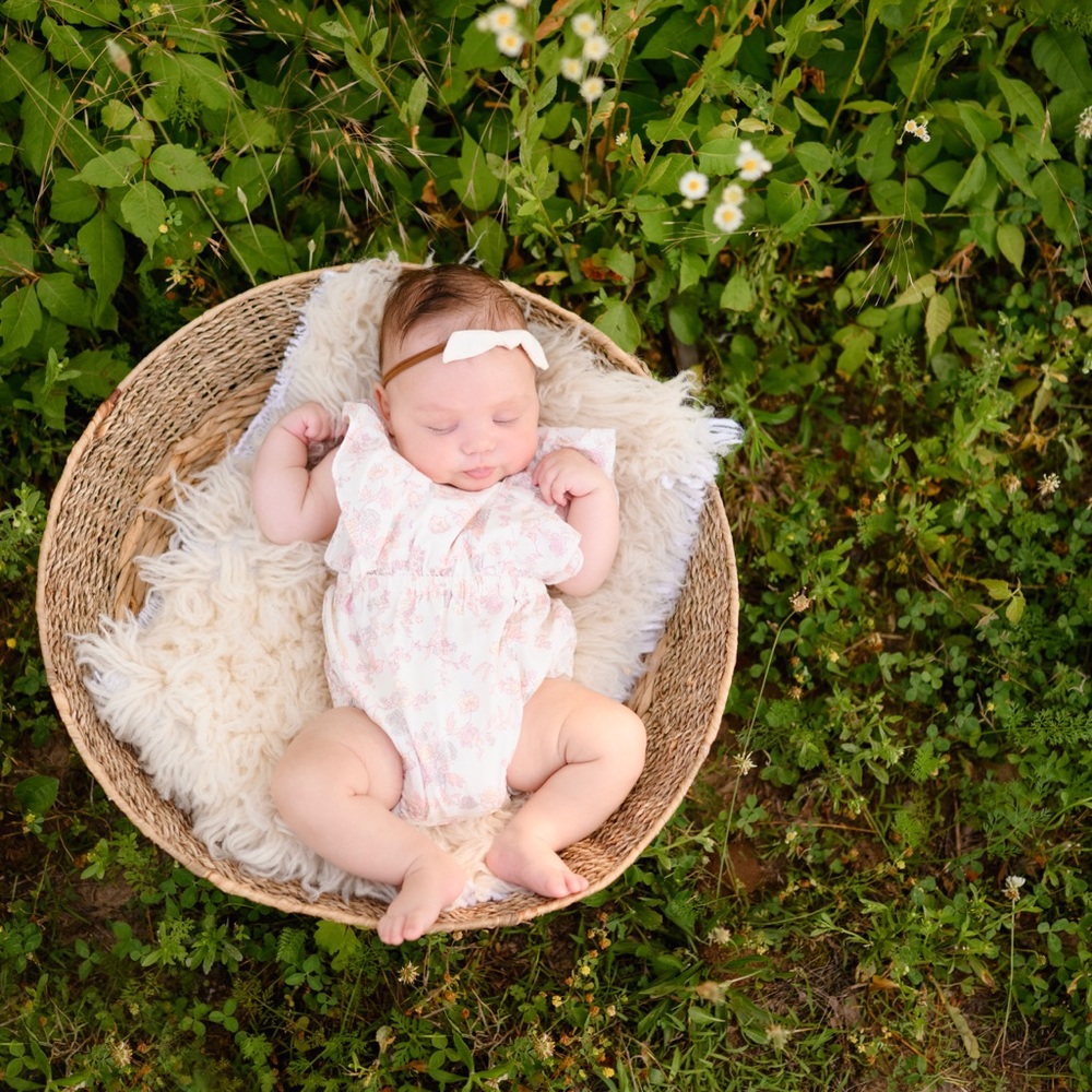 Floral Ruffled Kids One Piece - Picture 4 of 4